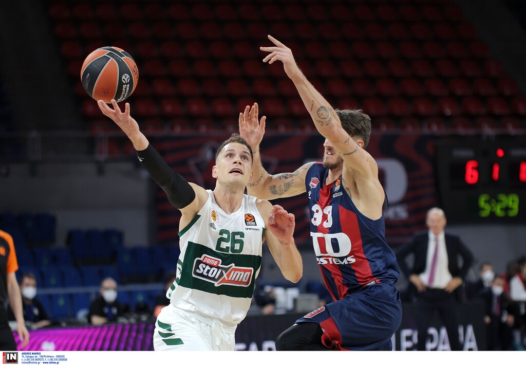 Μπασκόνια - Παναθηναϊκός ΟΠΑΠ: Οι εξαιρετικές συνεργασίες Νέντοβιτς-Παπαγιάννη (videos+photos)