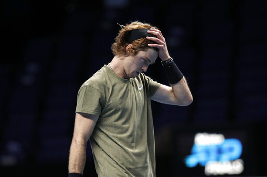 ATP Finals: «Αντίο» με «ψηλά το κεφάλι» είπε ο Ρούμπλεφ (video+photos)