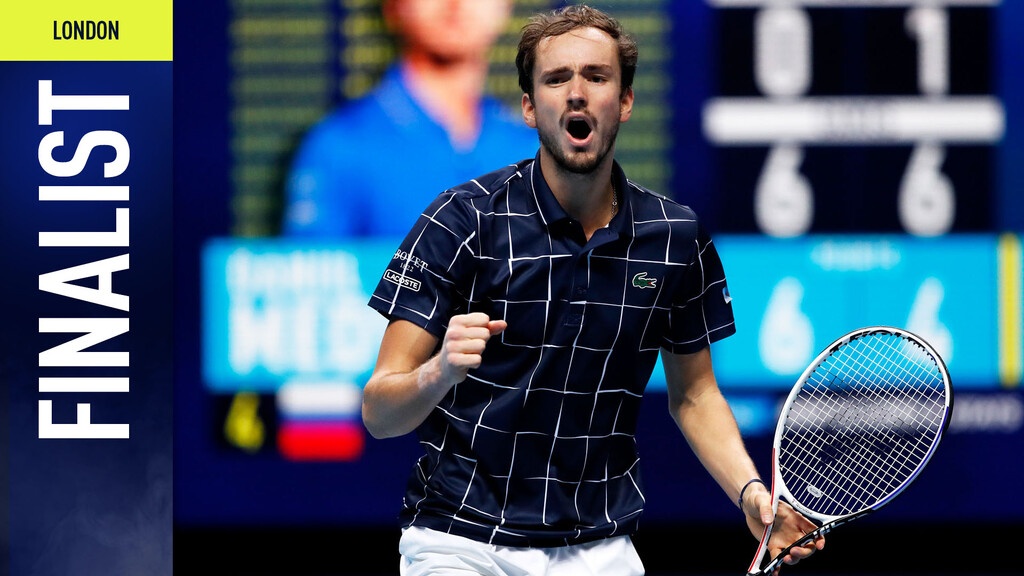 ATP Finals: Στον τελικό ο Μεντβέντεφ, απέκλεισε τον Ναδάλ (video+photos)