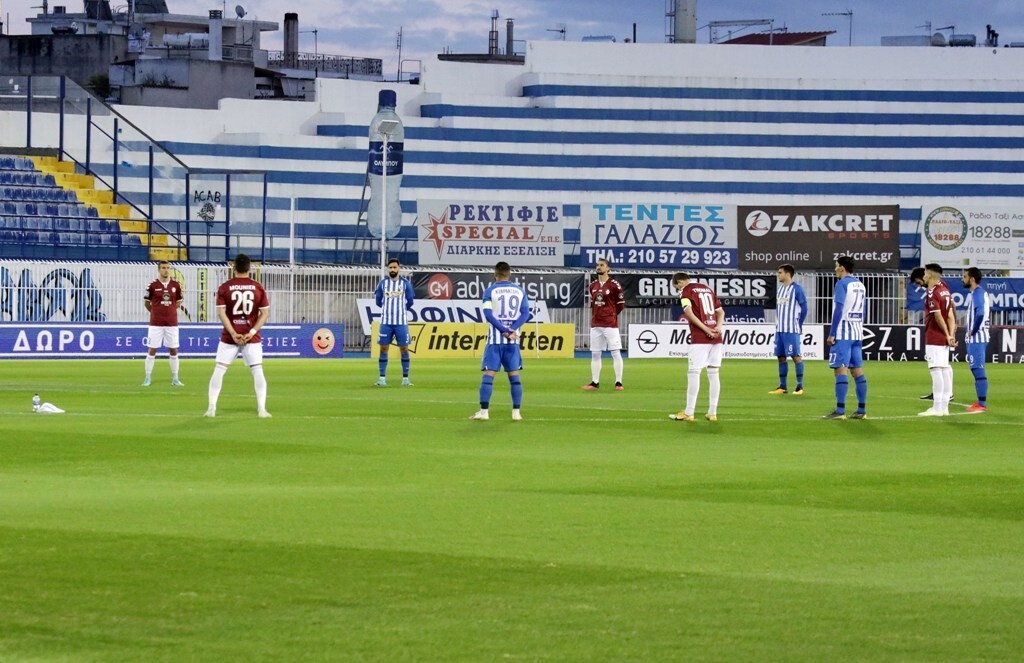 Οι παίκτες της Super League δίπλα στους συναδέλφους τους σε SL2, FL (photos+video)