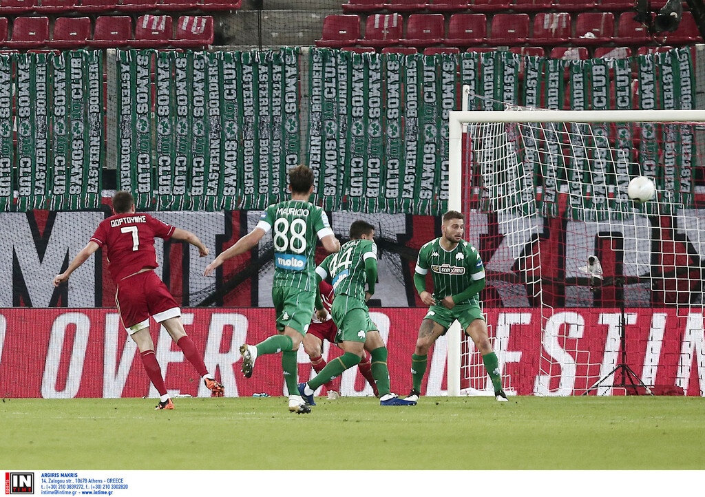 Ολυμπιακός - Παναθηναϊκός: «Ερυθρόλευκο» προβάδισμα με Φορτούνη (video+photos)