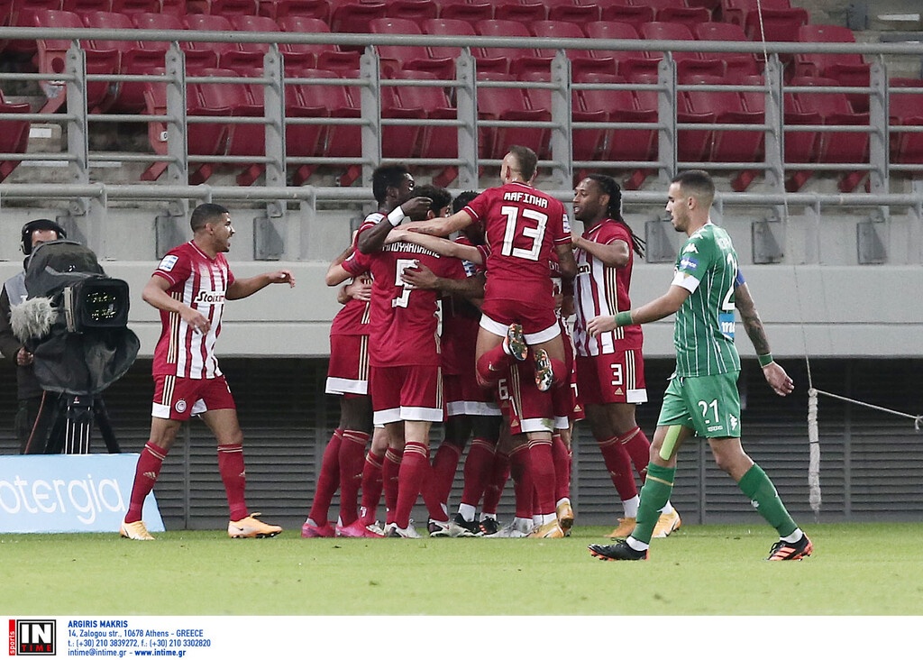 Ολυμπιακός - Παναθηναϊκός: «Ερυθρόλευκο» προβάδισμα με Φορτούνη (video+photos)