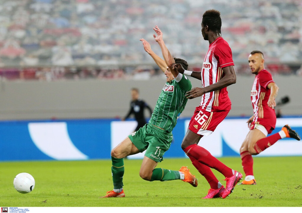 Ολυμπιακός-Παναθηναϊκός: Ο Σα στέρησε το 1-1 στον Χατζηγιοβάνη! (video)