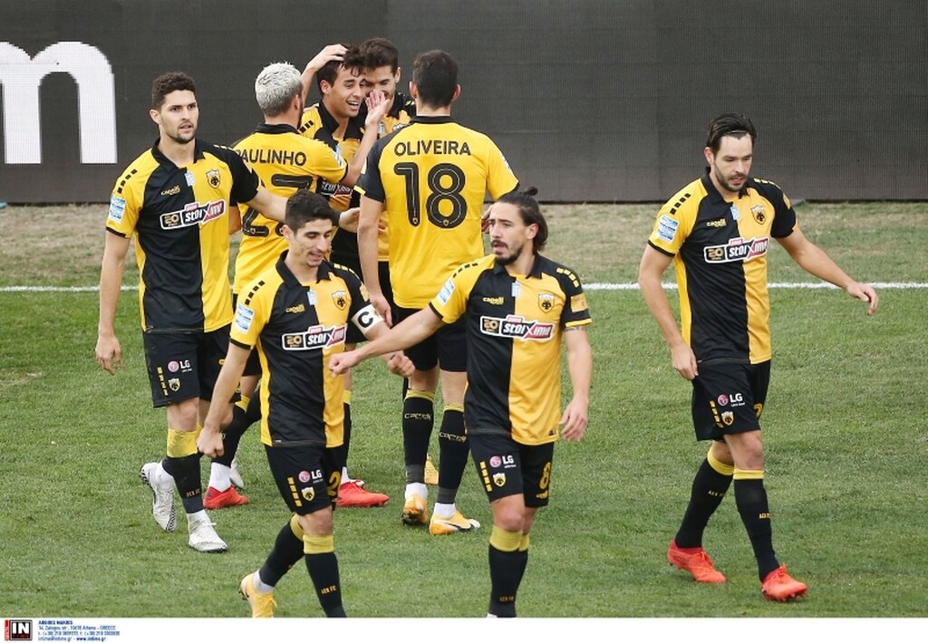 ΑΕΚ-ΑΕΛ: Ο Σπαρβ ισοφάρισε αλλά... Καρίμ και Σιμόες «ξέσπασαν» με γκολάρες!