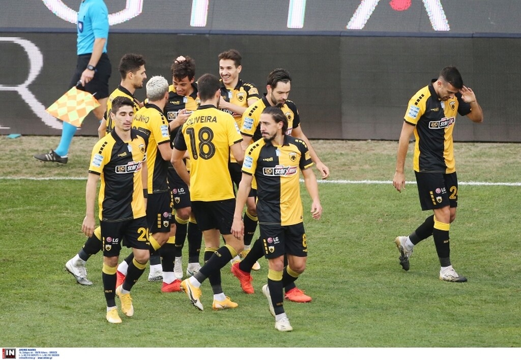 ΑΕΚ-ΑΕΛ: Ο Σπαρβ ισοφάρισε αλλά... Καρίμ και Σιμόες «ξέσπασαν» με γκολάρες!