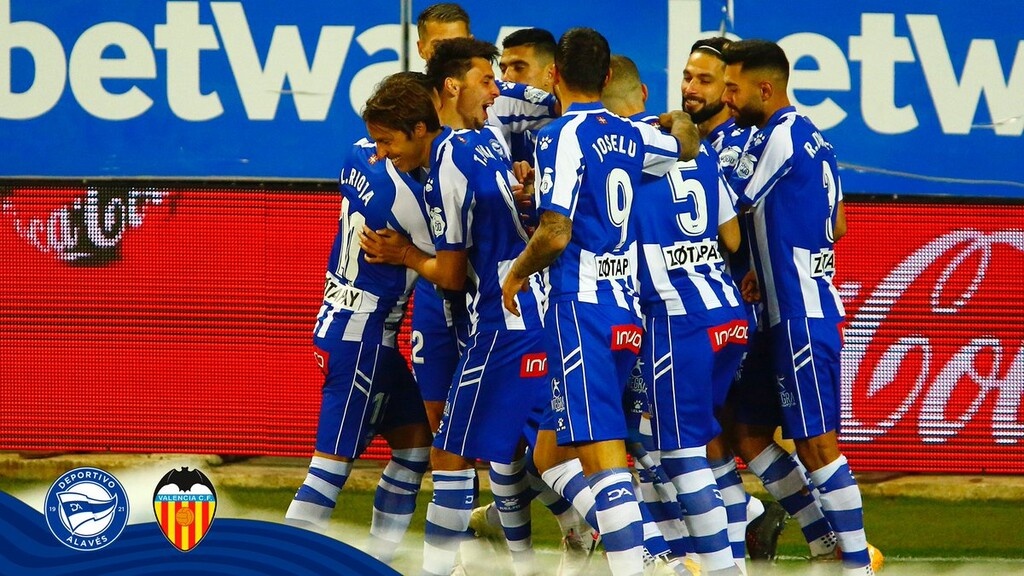 La Liga: Ζωντανή η Βαλένθια στο θρίλερ με την Αλαβές (video+photos)