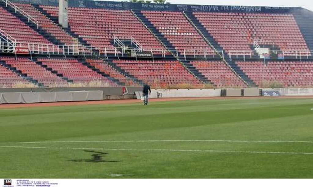 Φωτογραφίες από τις καταστροφές στο γήπεδο της Νέα Σμύρνης από... αγνώστους, πριν τον αγώνα Παναθηναϊκός-Ξάνθη το 2013