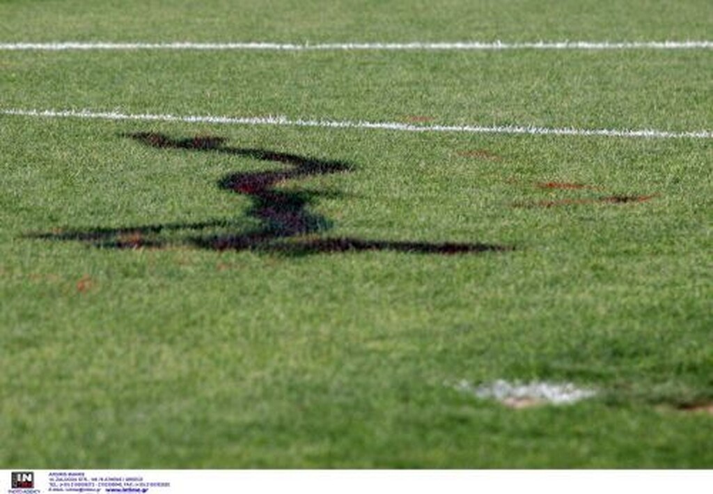 Φωτογραφίες από τις καταστροφές στο γήπεδο της Νέα Σμύρνης από... αγνώστους, πριν τον αγώνα Παναθηναϊκός-Ξάνθη το 2013