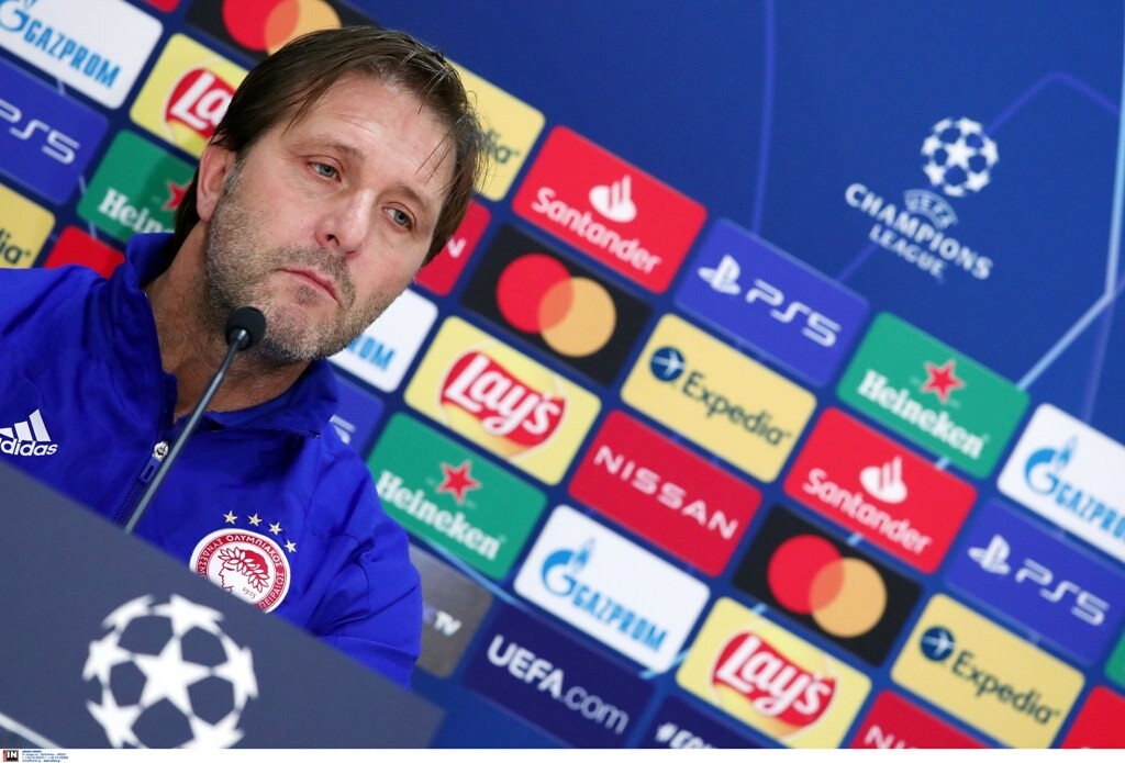 Ολυμπιακός-Μάντσεστερ Σίτι: Έξαλλος με τις συνθήκες στις εθνικές ο Μαρτίνς (photos)