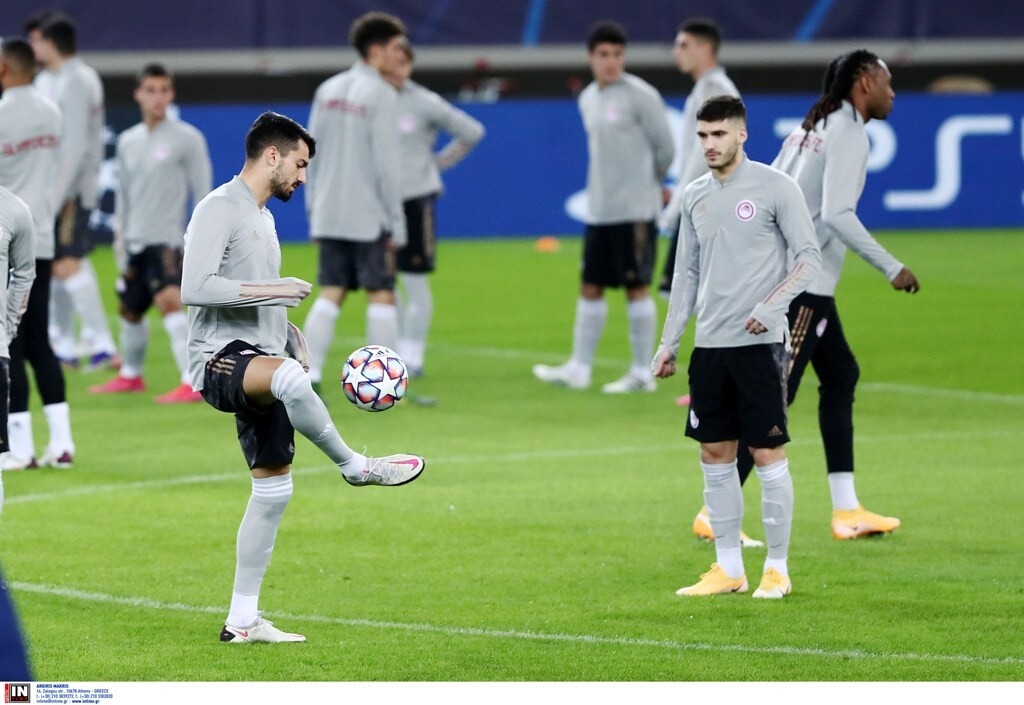 Ολυμπιακός - Μάντσεστερ Σίτι: Έκπληξη με Βινάγκρε και Ραφίνια από Μαρτίνς (photos)