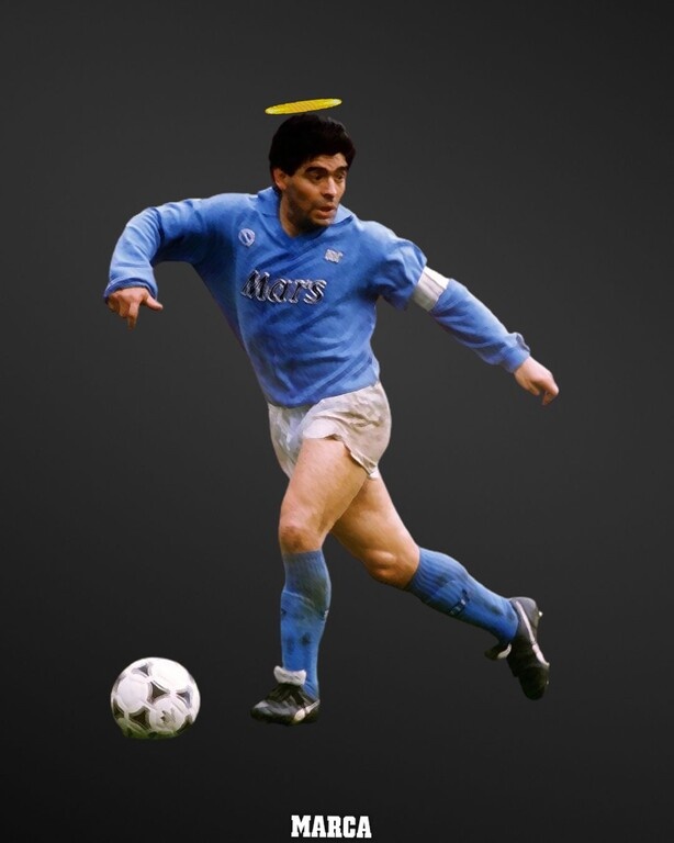 Ντιέγκο Μαραντόνα: Τα τρομερά πρωτοσέλιδα στα διεθνή μίντια και τα μαύρα λογότυπα (photos)