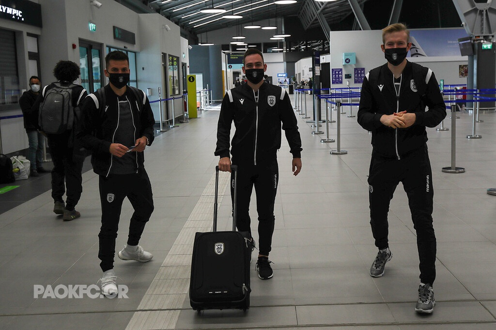 ΠΑΟΚ: Αναχώρησε για Ολλανδία (photos)