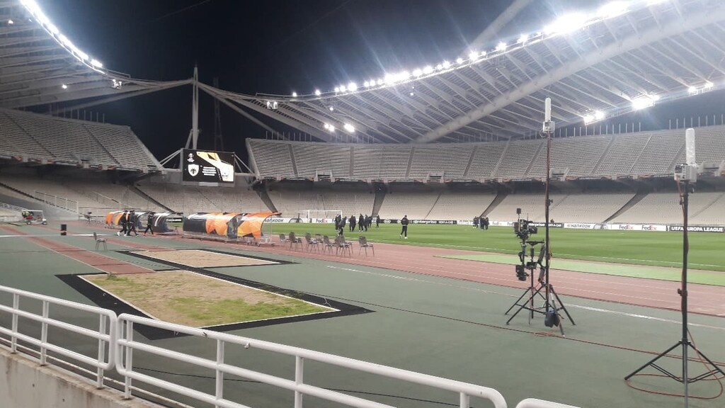 ΑΕΚ-Ζόρια: Εντυπωσιασμένοι από τον χλοοτάπητα στο ΟΑΚΑ (photos+video)