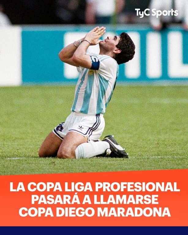 Ντιέγκο Μαραντόνα: Το κύπελλο παίρνει το όνομά του!