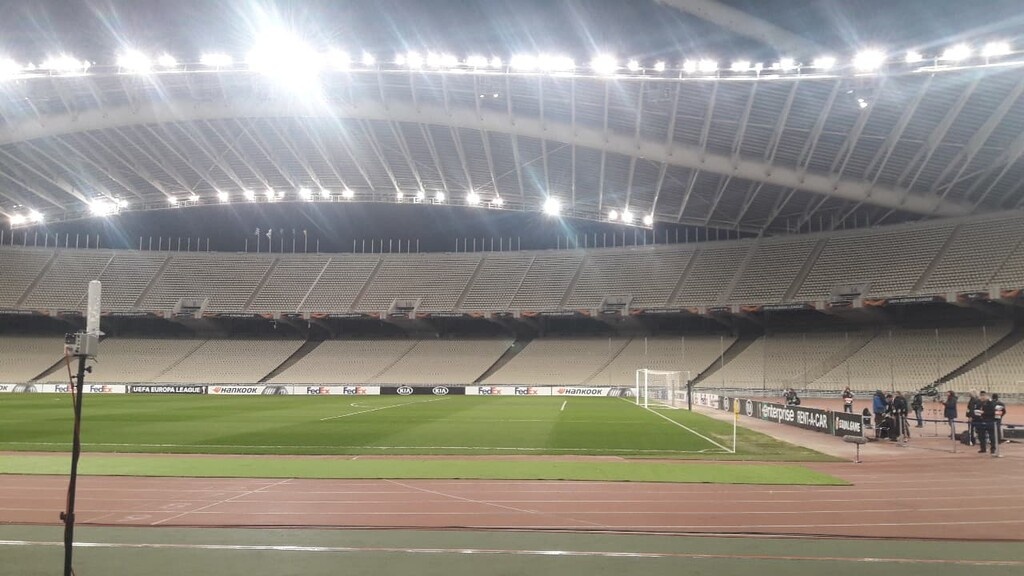 ΑΕΚ-Ζόρια: Εντυπωσιασμένοι από τον χλοοτάπητα στο ΟΑΚΑ (photos+video)