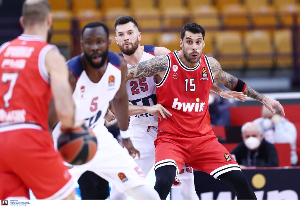 Ολυμπιακός-Μπασκόνια 76-90: Το πάλεψε, αλλά δεν άντεξε!