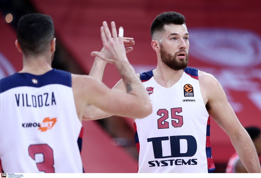 Ολυμπιακός-Μπασκόνια 76-90: Το πάλεψε, αλλά δεν άντεξε!