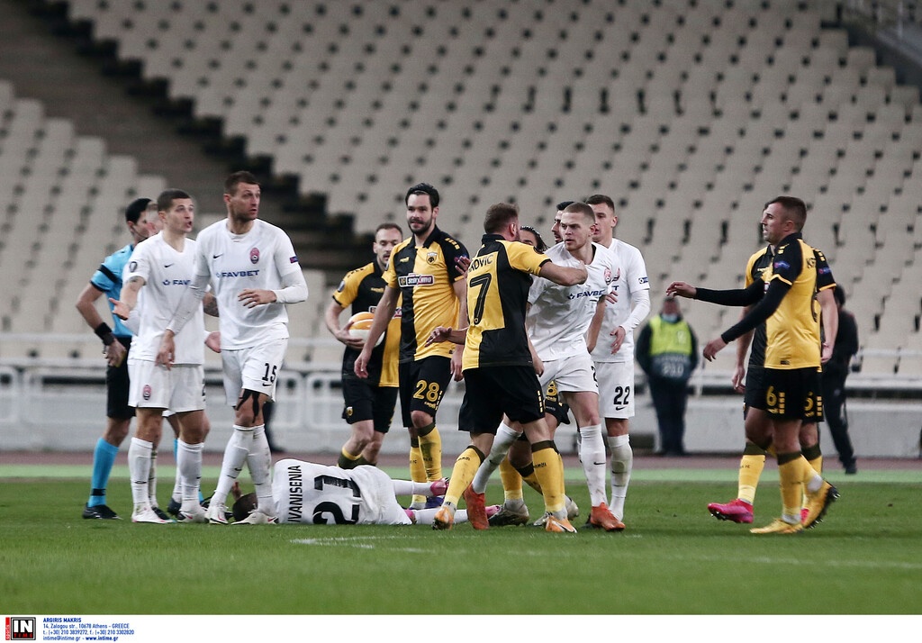 ΑΕΚ-Ζόρια: Αποβολή Σάκχοφ και… ζόρια για την Ένωση (video+photos)