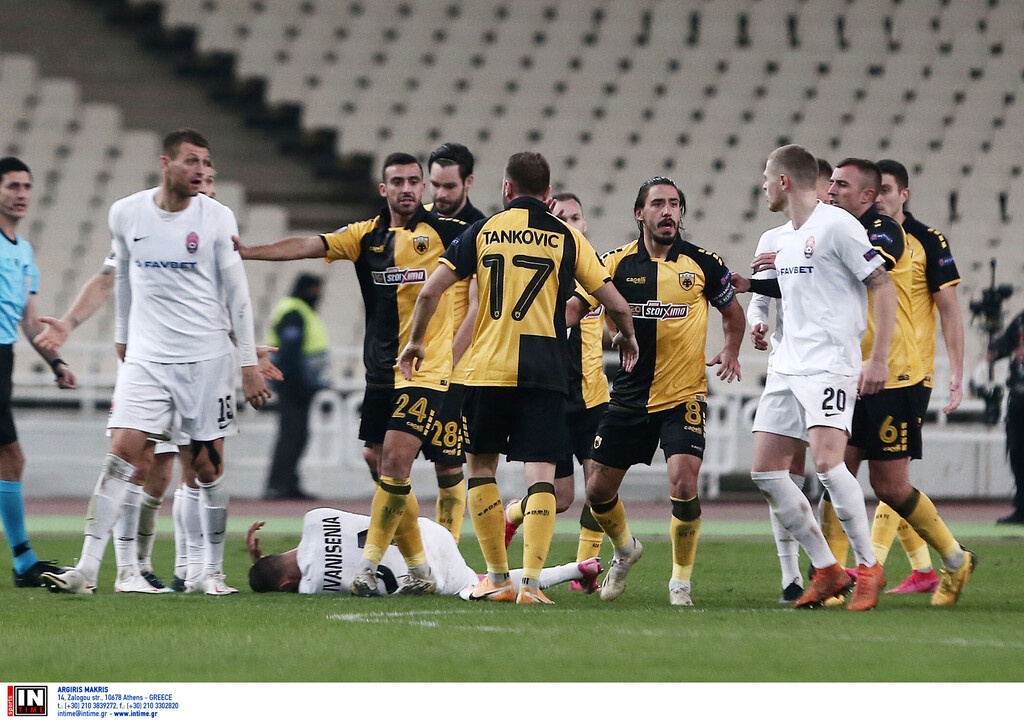 ΑΕΚ-Ζόρια: Αποβολή Σάκχοφ και… ζόρια για την Ένωση (video+photos)