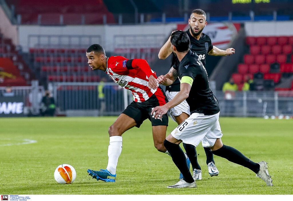 Αϊντχόφεν - ΠΑΟΚ: Δυο γκολ σε δυο λεπτά και ανατροπή για τους Ολλανδούς (videos)