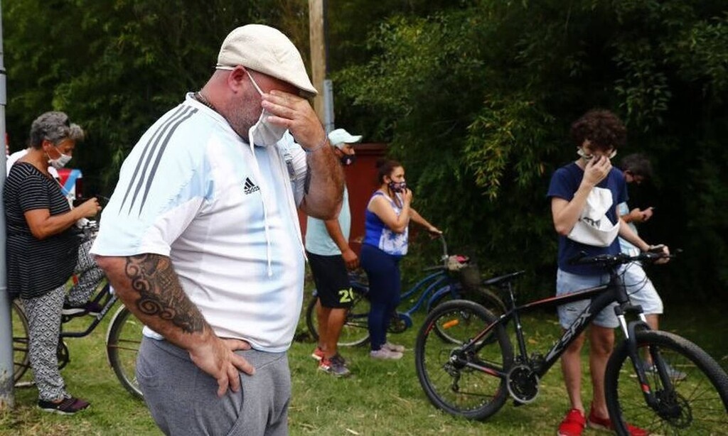 Μαραντόνα: Διακόπηκε το λαϊκό προσκύνημα λόγω των επεισοδίων!