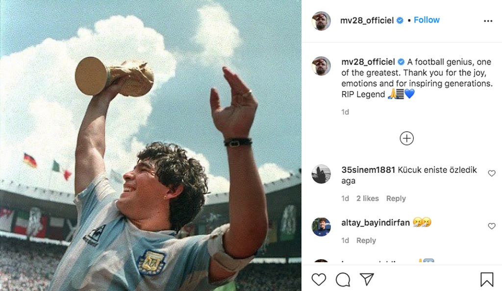 Ντιέγκο Μαραντόνα: Το «ευχαριστώ» του Βαλμπουενά (photos)