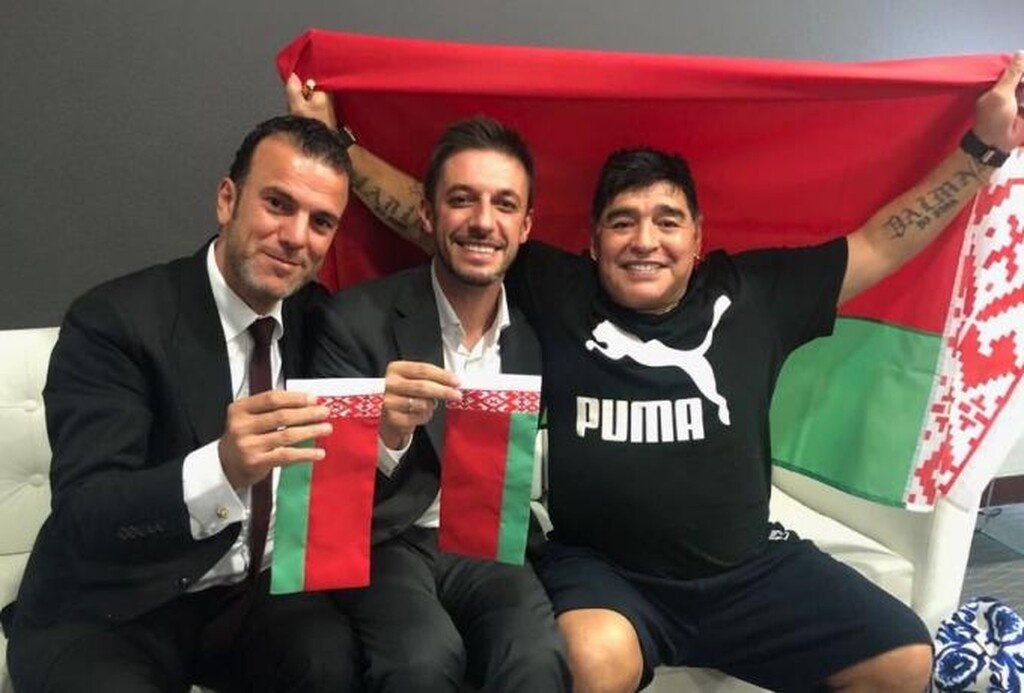 Ο Έλληνας παίκτης που είχε... πρόεδρο τον Μαραντόνα (photos)