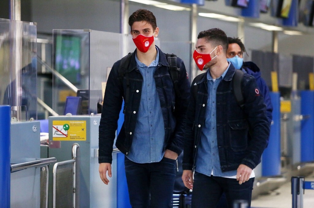 Ολυμπιακός: Αναχώρησε για Θεσσαλονίκη (photos)