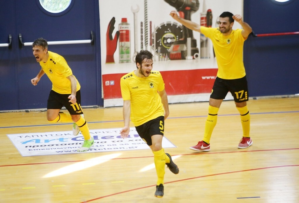 ΑΕΚ-Futsal: Ιστορική πρόκριση στους «32» του Champions League