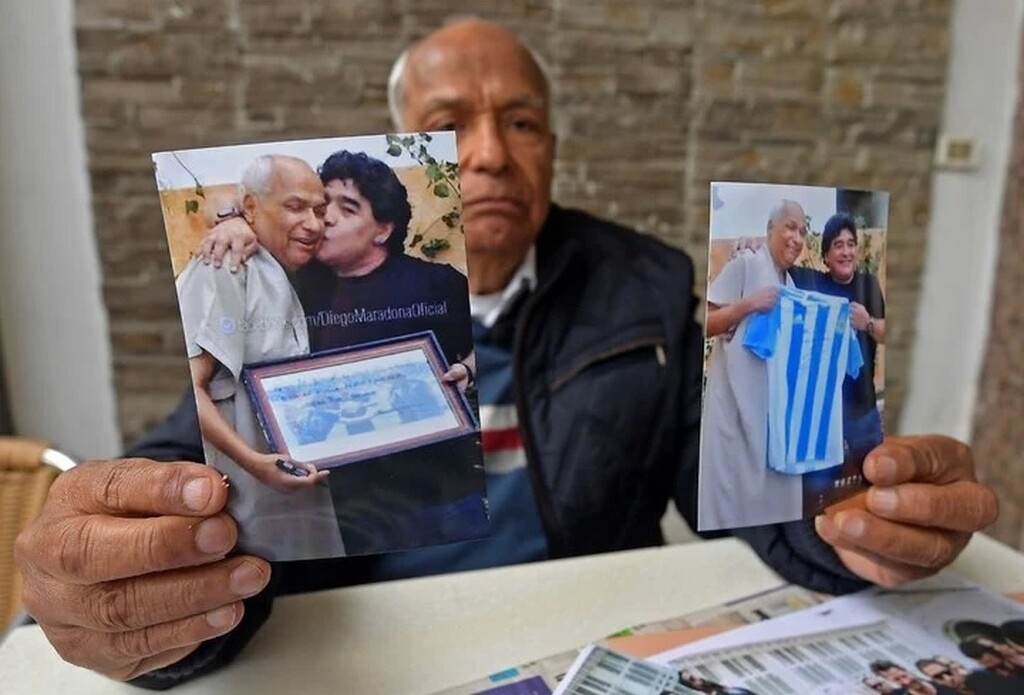 Μαραντόνα: Λύγισε και ο διαιτητής που δεν είδε το «Χέρι του Θεού» (photos+video)