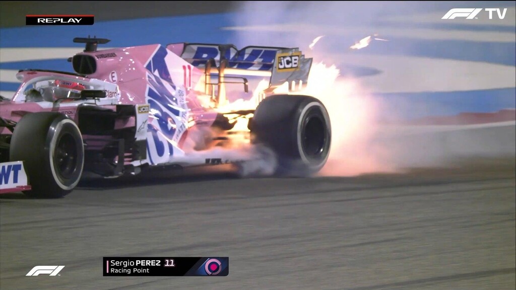 Formula 1: Πήρε φωτιά κι άλλο μονοθέσιο στο Μπαχρέιν (photos)