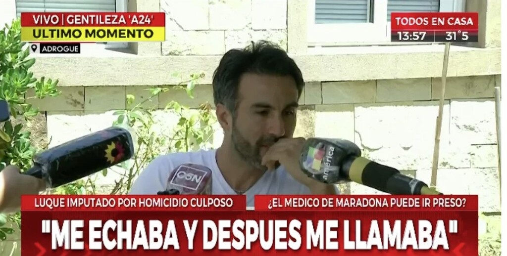 Απάντησε ο γιατρός του Ντιέγκο Μαραντόνα: «Έκανα ότι μπορούσα» (video+photos)