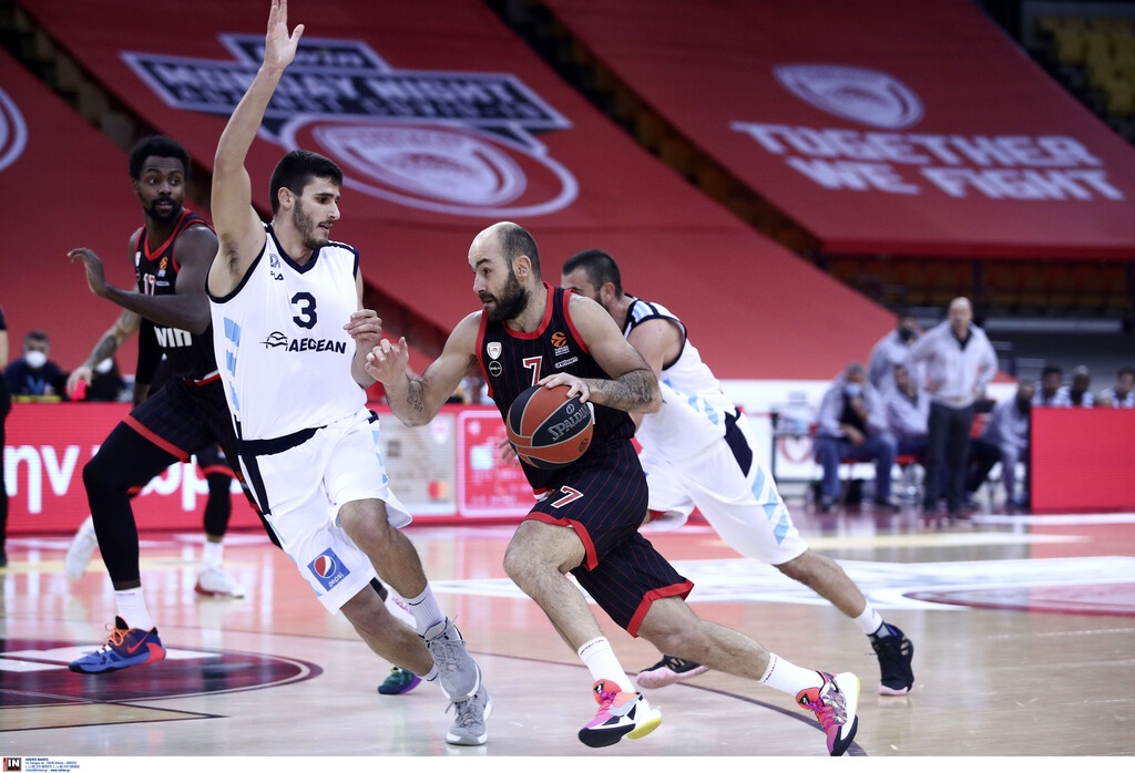 Ολυμπιακός - Κολοσσός Ρόδου 95-73: Έτοιμος για Μόσχα!