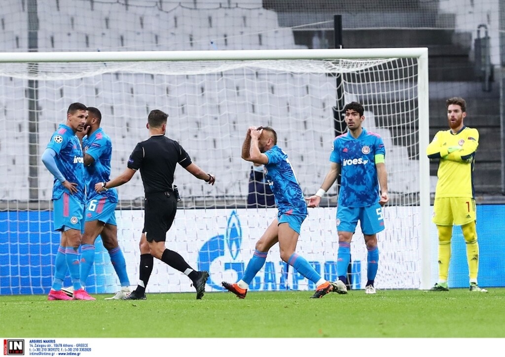 Μαρσέιγ-Ολυμπιακός: Το χέρι του Ραφίνια και το πέναλτι που  άναψε «φωτιές»