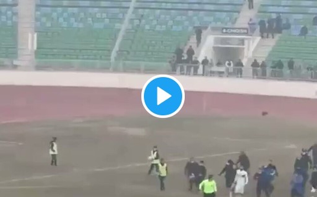 Απίστευτο ξύλο και επεισόδια - Έτρεχε να σωθεί ο διαιτητής (video+photos)