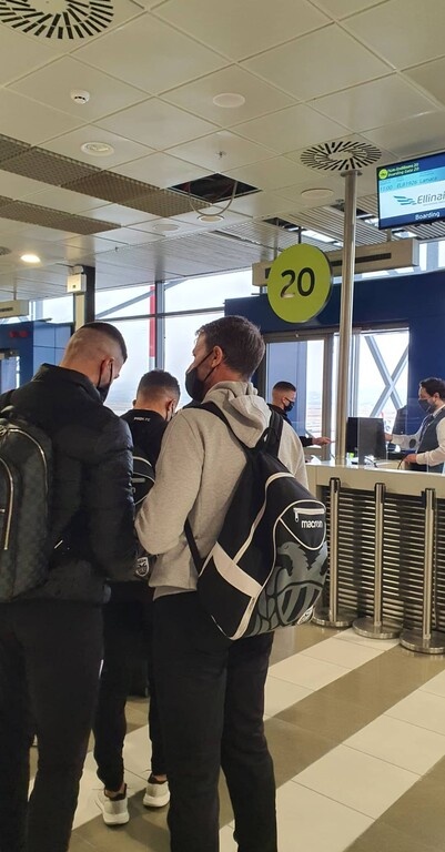 Ομόνοια-ΠΑΟΚ: Αναχώρησε για Κύπρο ο «Δικέφαλος του Βορρά» (photos)
