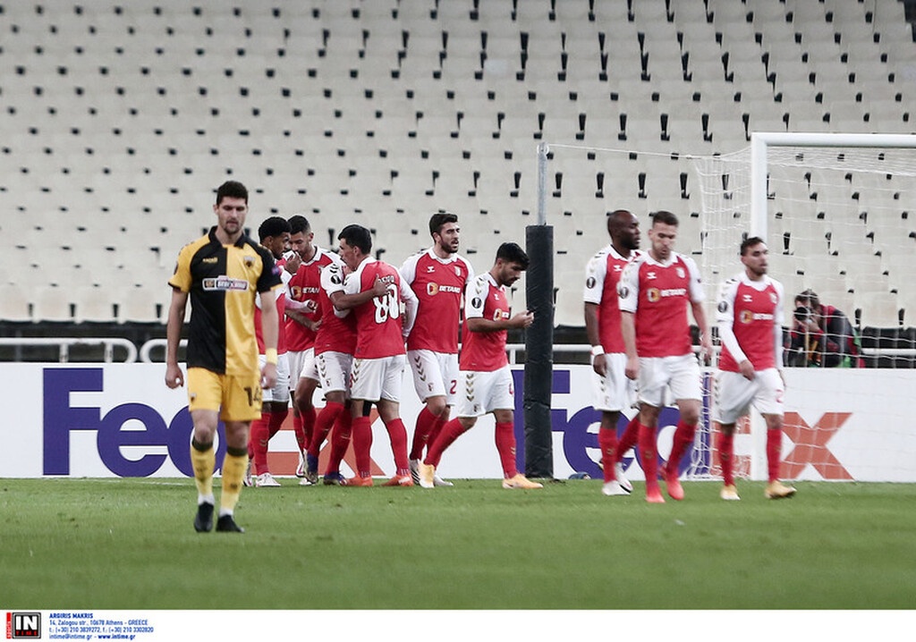 ΑΕΚ-Μπράγκα: Διπλό σοκ στο 10λεπτο στο ΟΑΚΑ! (videos+photos)
