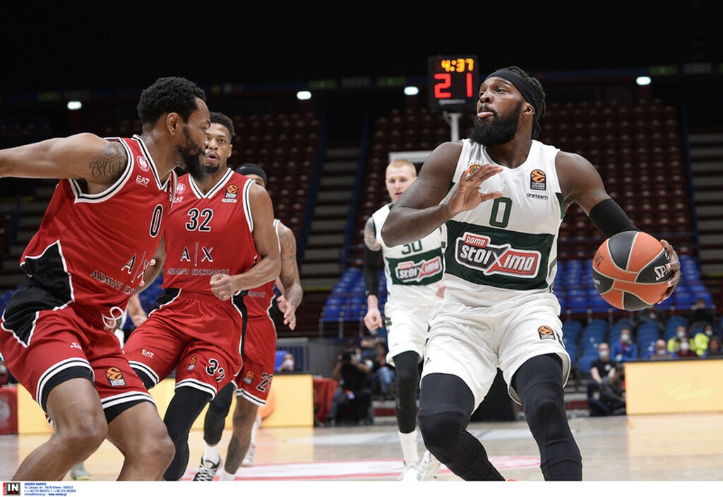 Αρμάνι - Παναθηναϊκός: Καρέ καρέ το τεράστιο διπλό (photos)