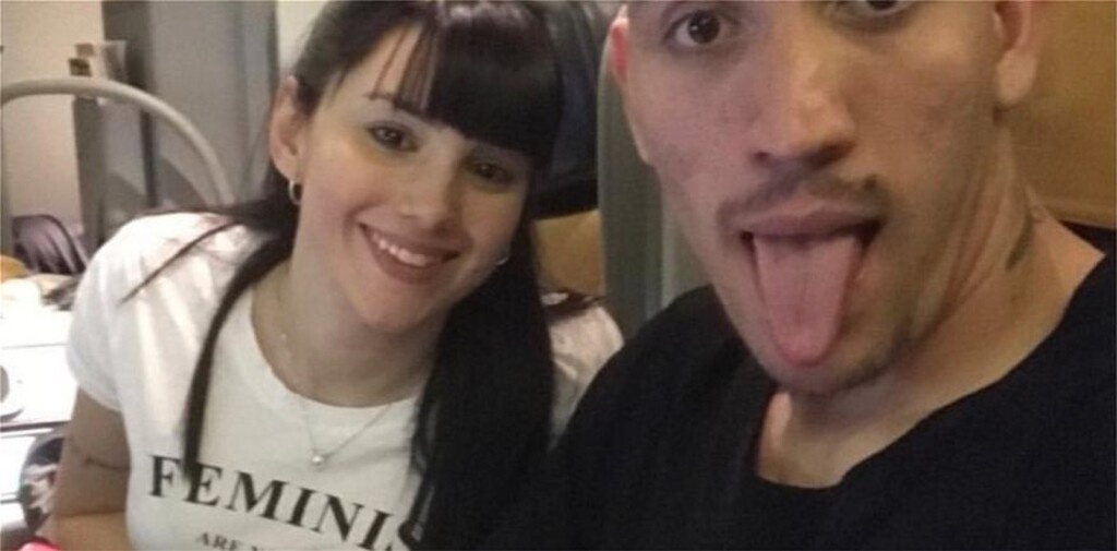 Ο Σεντούριον με την πρώην σύντροφό του, την οποία έχασε σε τροχαίο πριν 9 μήνες