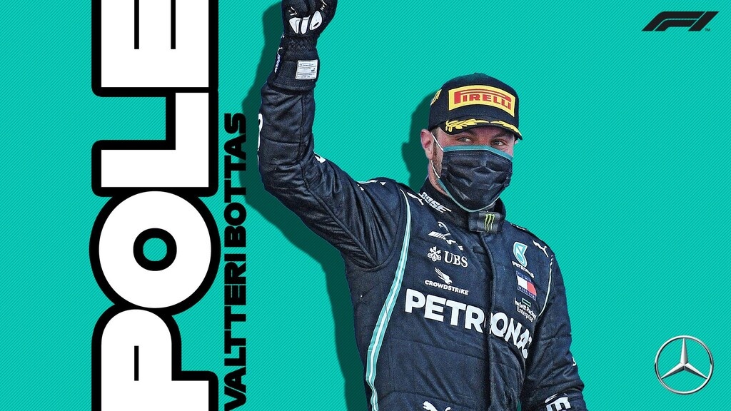 F1: Έλειψε ο Χάμιλτον και «χόρεψε» ο Μπότας (photos)