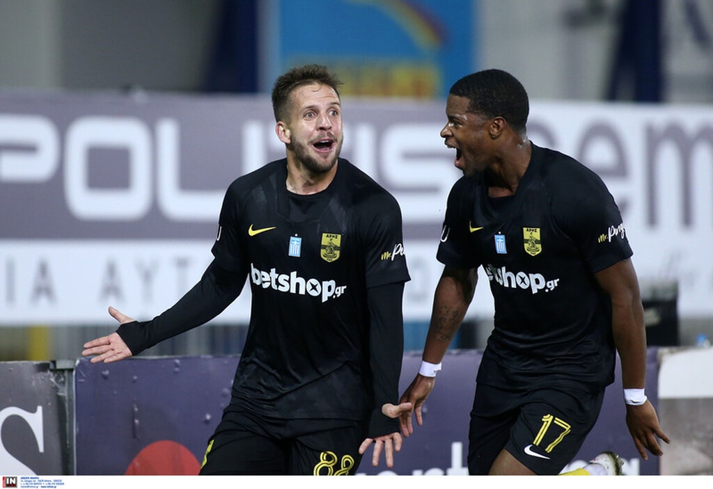 Ατρόμητος-Άρης 2-2: Ψυχάρα οι Θεσσαλονικείς πήραν το «Χ» με δέκα παίκτες! (videos+photos)