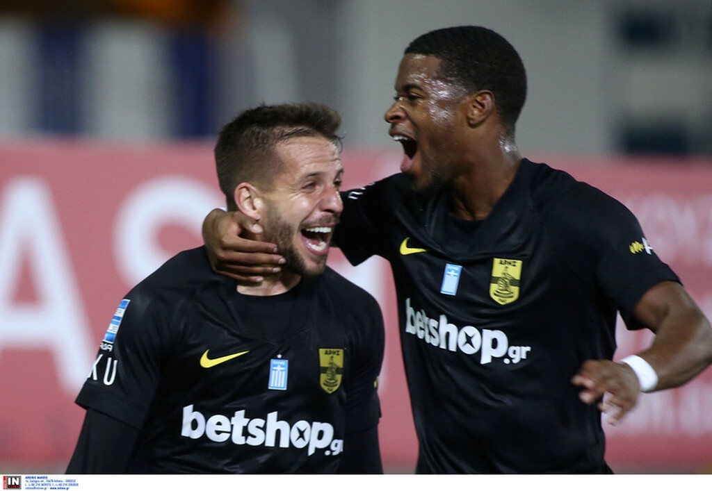 Ατρόμητος-Άρης 2-2: Ψυχάρα οι Θεσσαλονικείς πήραν το «Χ» με δέκα παίκτες! (videos+photos)