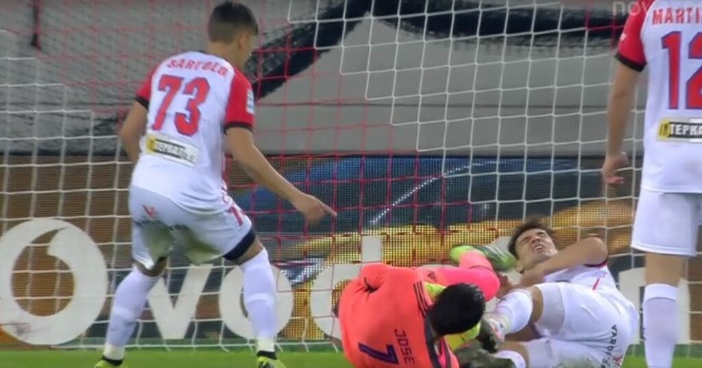 Ολυμπιακός-ΝΠΣ Βόλος: Η κίνηση fair play του Νίνη (video)