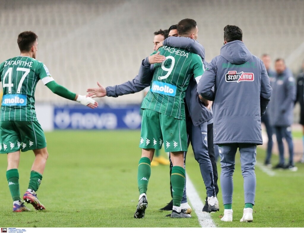 ΑΕΚ-Παναθηναϊκός: Χάθηκε η μπάλα στο ΟΑΚΑ - Το γκολ του Μακέντα