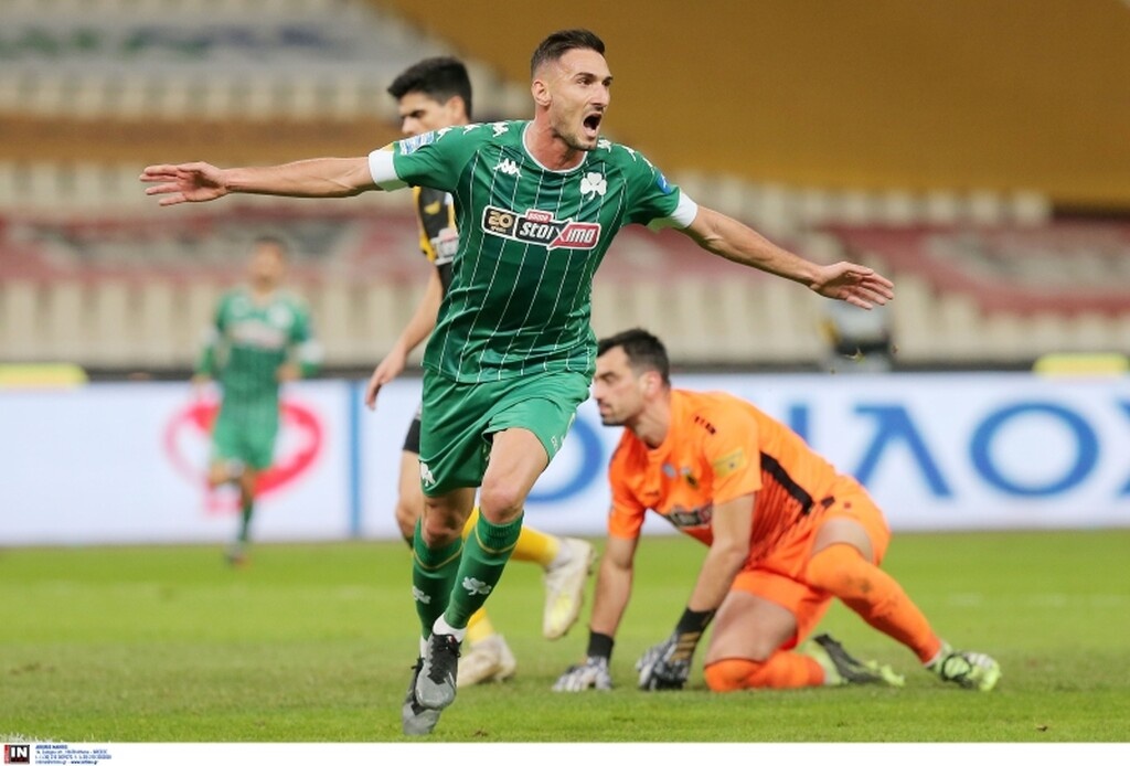 ΑΕΚ-Παναθηναϊκός: Χάθηκε η μπάλα στο ΟΑΚΑ - Το γκολ του Μακέντα