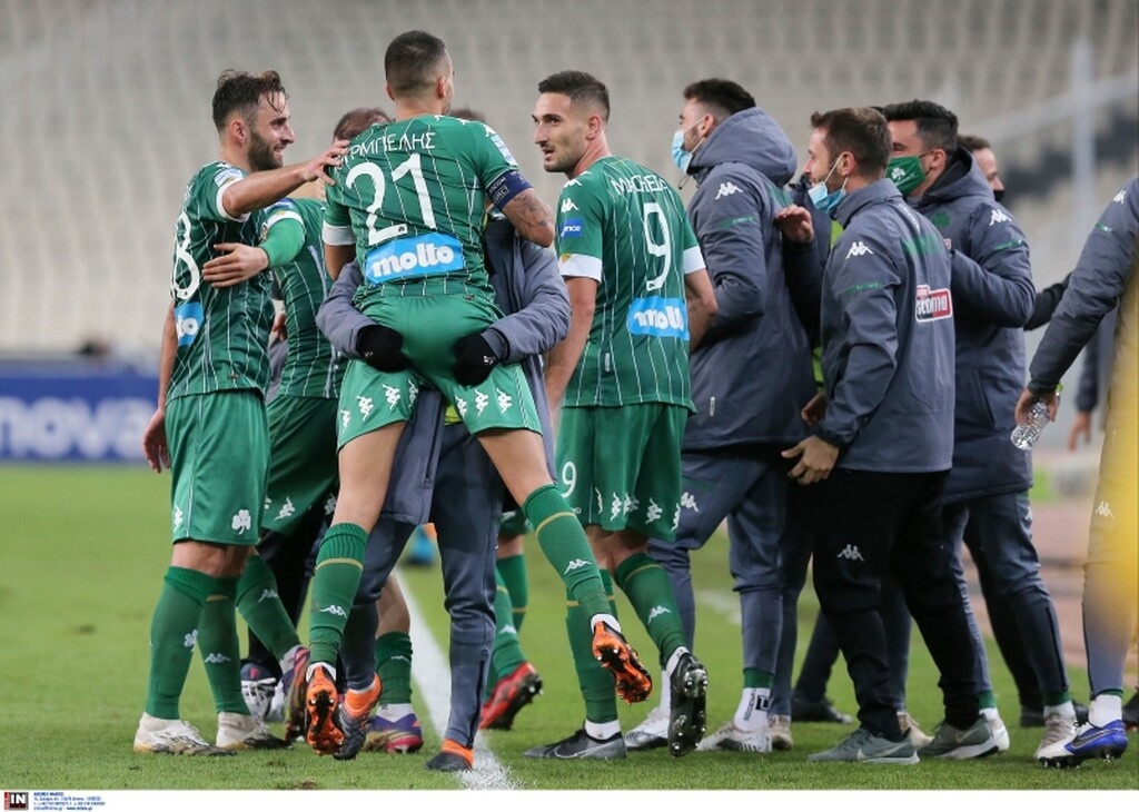 ΑΕΚ-Παναθηναϊκός: Πράσινο πάρτι στο ΟΑΚΑ και 2-0 με Κουρμπέλη (video+photos)
