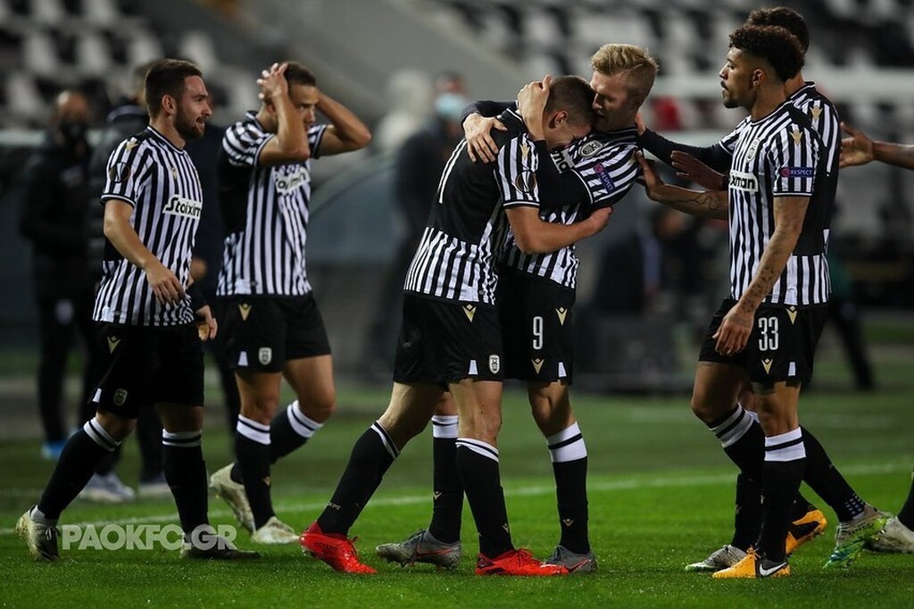 ΠΑΟΚ: Η «έκρηξη» στην γκολάρα του Τζόλη και η στοργική αγκαλιά (video+photos)