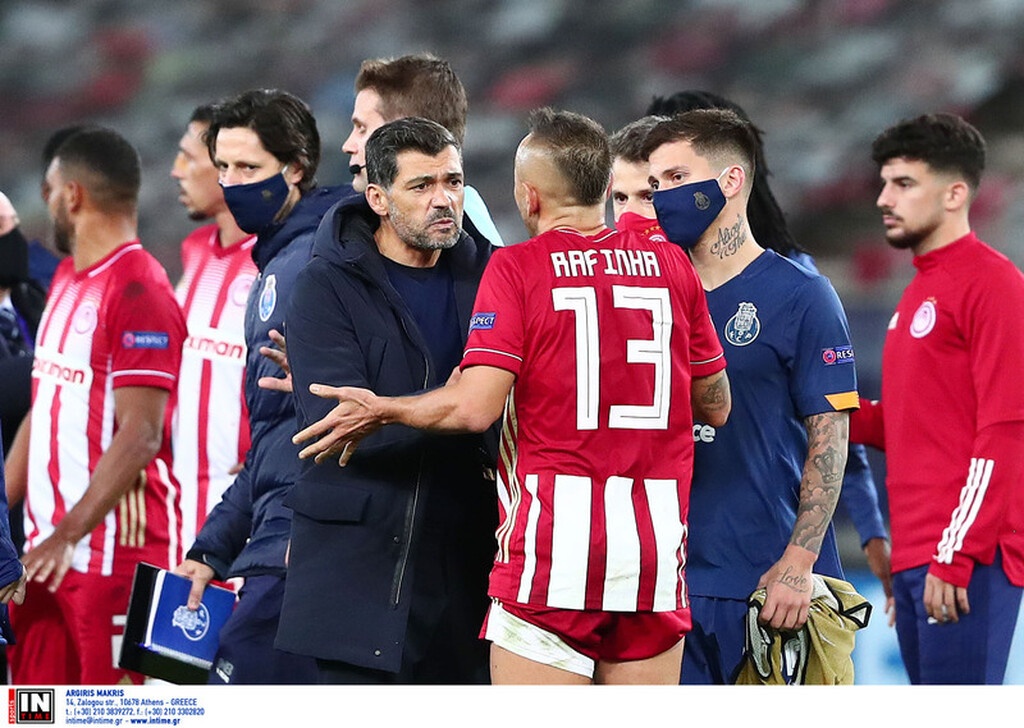 Ολυμπιακός-Πόρτο: «Ξέφυγε» στο τέλος η κατάσταση με Ραφίνια και Ουρίμπε! (video+photos)