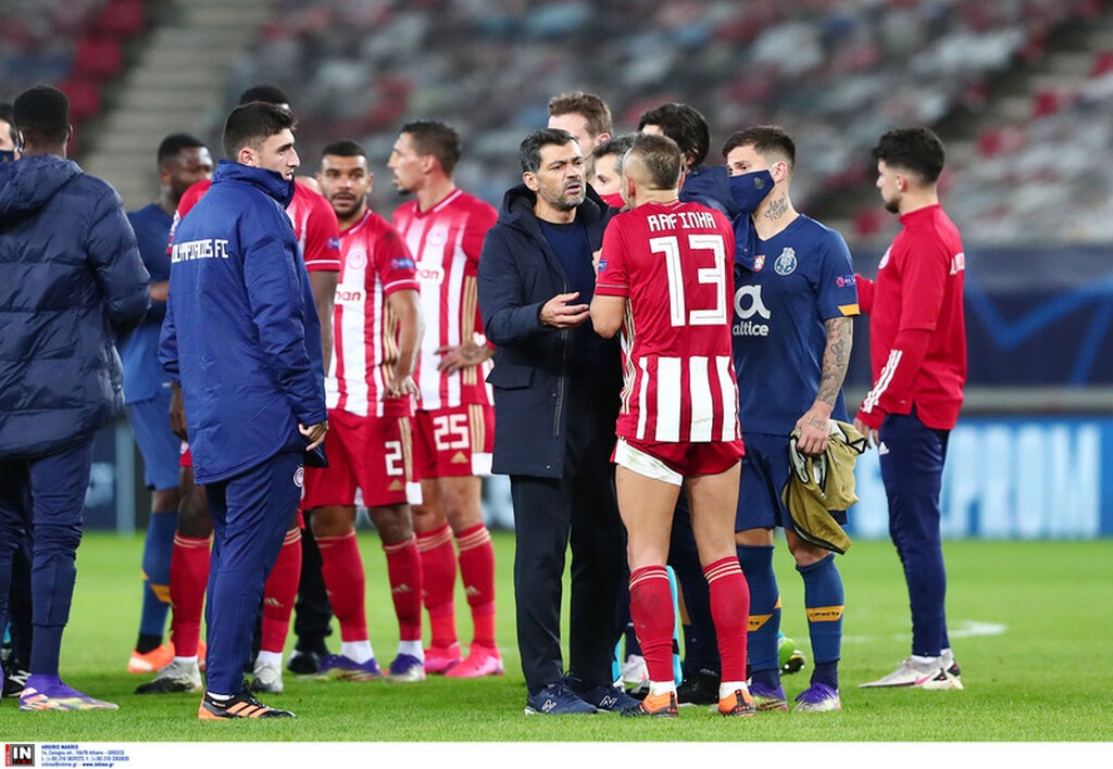 Ολυμπιακός-Πόρτο: «Ξέφυγε» στο τέλος η κατάσταση με Ραφίνια και Ουρίμπε! (video+photos)