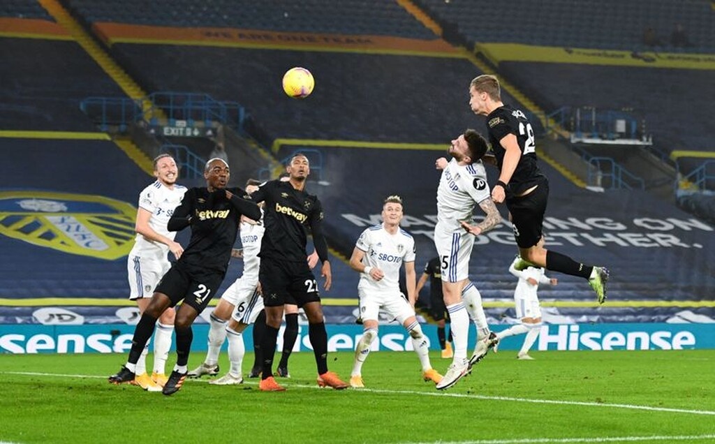 Premier League: Ανατροπή και θρίαμβος της Γουέστ Χαμ στην έδρα της Λιντς!